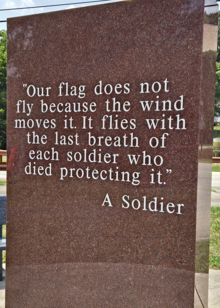 ARONA VETERANS MEMORIAL BACK