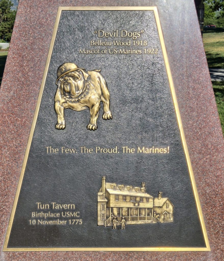 COLORADO SPRINGS MARINE CORPS MEMORIAL SIDE D