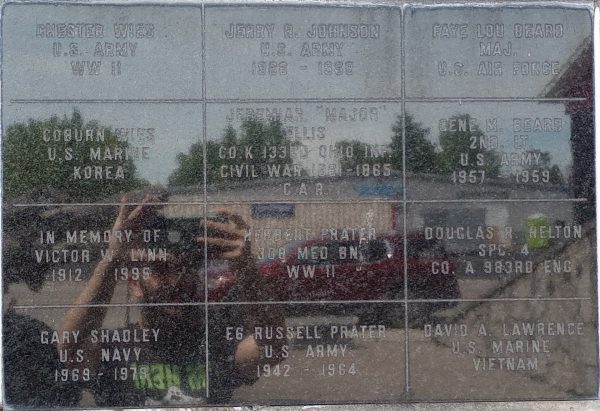 ALGER-MARION TOWNSHIP VETERANS MEMORIAL WALL SECTION E