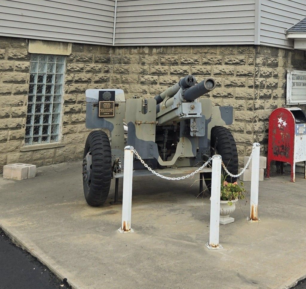 AMERICAN LEGION POST 626 105 MM HOWITZER MEMORIAL