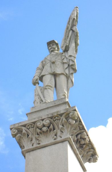 CLINTON COUNTY CIVIL WAR MEMORIAL STATUE C