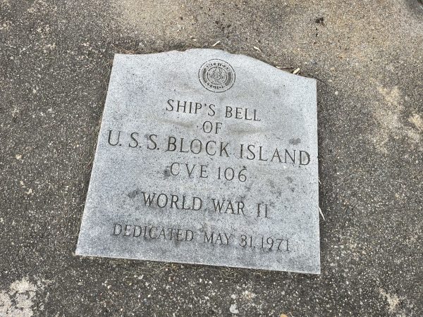 U.S.S. BLOCK ISLAND SHIP’S BELL MEMORIAL STONE